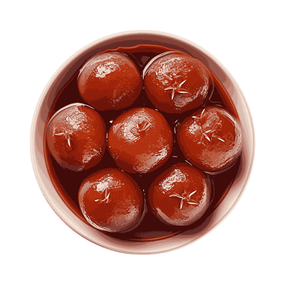 gulab jamun indian dessert